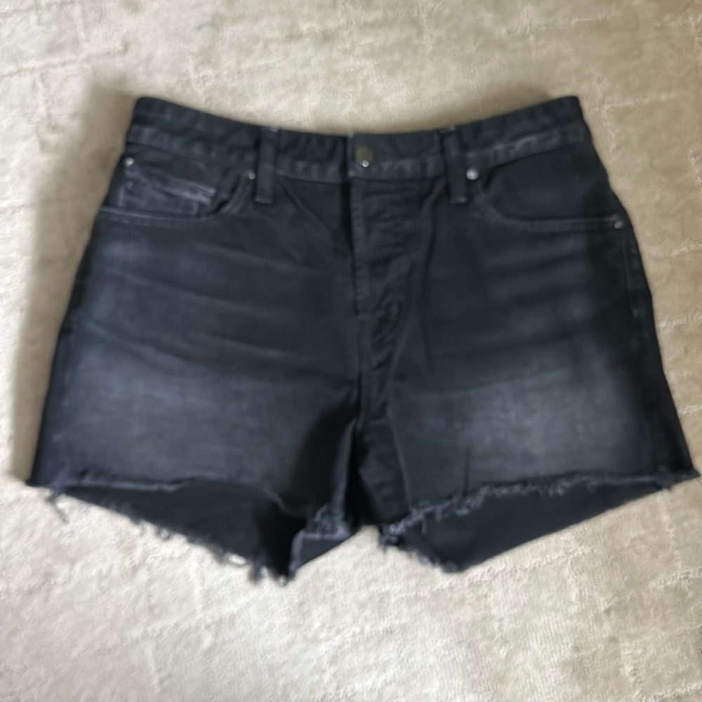 J Brand blk jeans shorts size 26 EUC